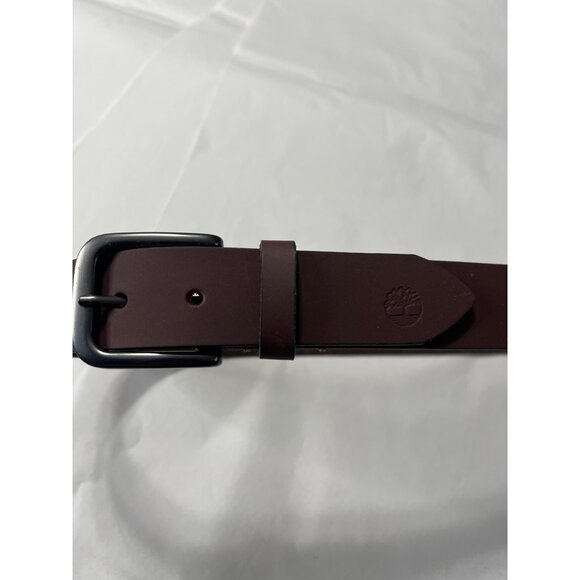 Timberland Mens Leather Belt Size 40 - Picture 3 of 7